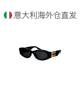 1h可退 香港直邮MIU MIU 女士眼镜 0MU11WS1AB5S0 SS2026 黑色 0M