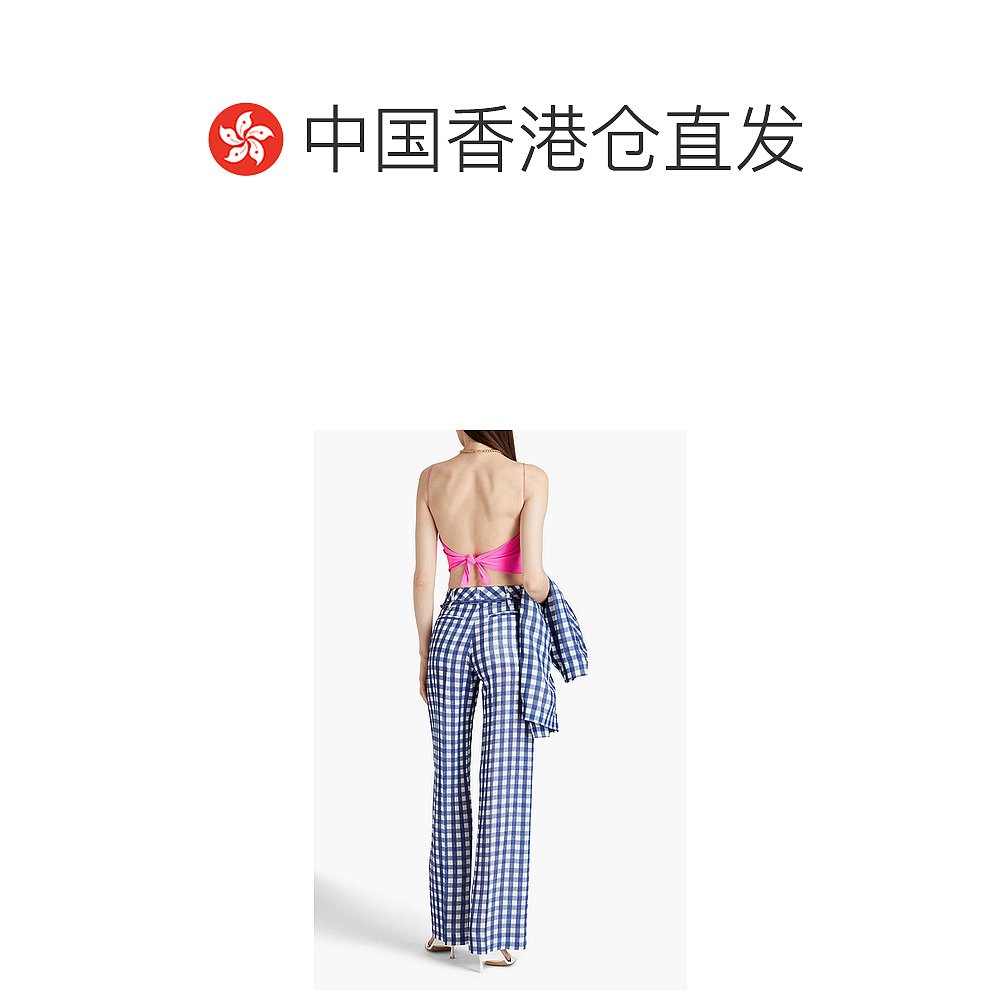 香港直邮Jacquemus女士Pomelo短款弹性针织上衣-图1