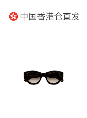 1h可退 香港直邮Chloe 蔻依 女士 几何框太阳镜 CH0220S black黑