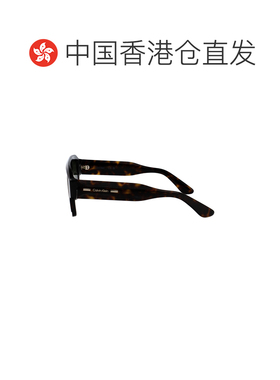 1h可退 香港直邮Calvin Klein 卡尔文 克莱恩 男士 深雪茄色醋纤
