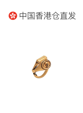 1h可退 香港直邮mcqueen 亚历山大 麦昆 女士 戒指 metal金属色