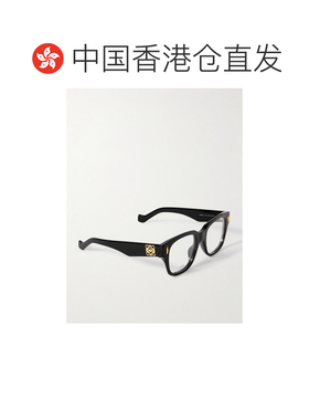 1h可退 香港直邮LOEWE 罗意威 女士 Anagram 方形框醋纤光学眼镜