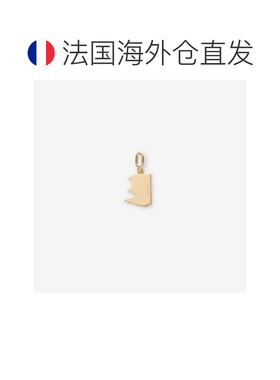 自营欧洲直邮Burberry博柏利 Charm系列女士金色/蓝色黄铜伦敦地