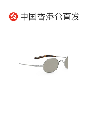 1h可退 香港直邮Saint Laurent 圣罗兰 男士 SL 948 T 圆形银色钛
