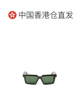 1h可退 香港直邮Off-white 女士 米白色方形鏡框太陽眼鏡 OERI142