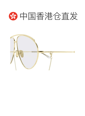 1h可退 香港直邮Gucci 古驰 女士 Eyewear 飞行员镜框太阳镜 GG16