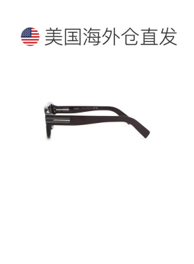 1h可退 美国直邮zegna 杰尼亚 男士 几何形状醋纤太阳眼镜 EZ0304