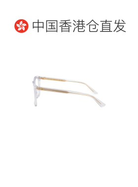 1h可退 香港直邮Gucci 古驰 女士 徽标平光镜 GG1319O white白色