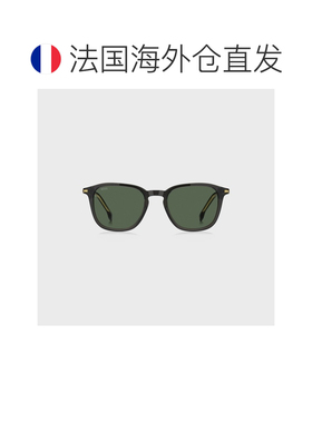 自营欧洲直邮Hugo Boss 男士灰色醋酸纤维logo标识太阳镜