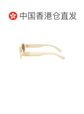 香港直邮Miu Miu 缪缪 女士 椭圆形太阳眼镜 8056262578780