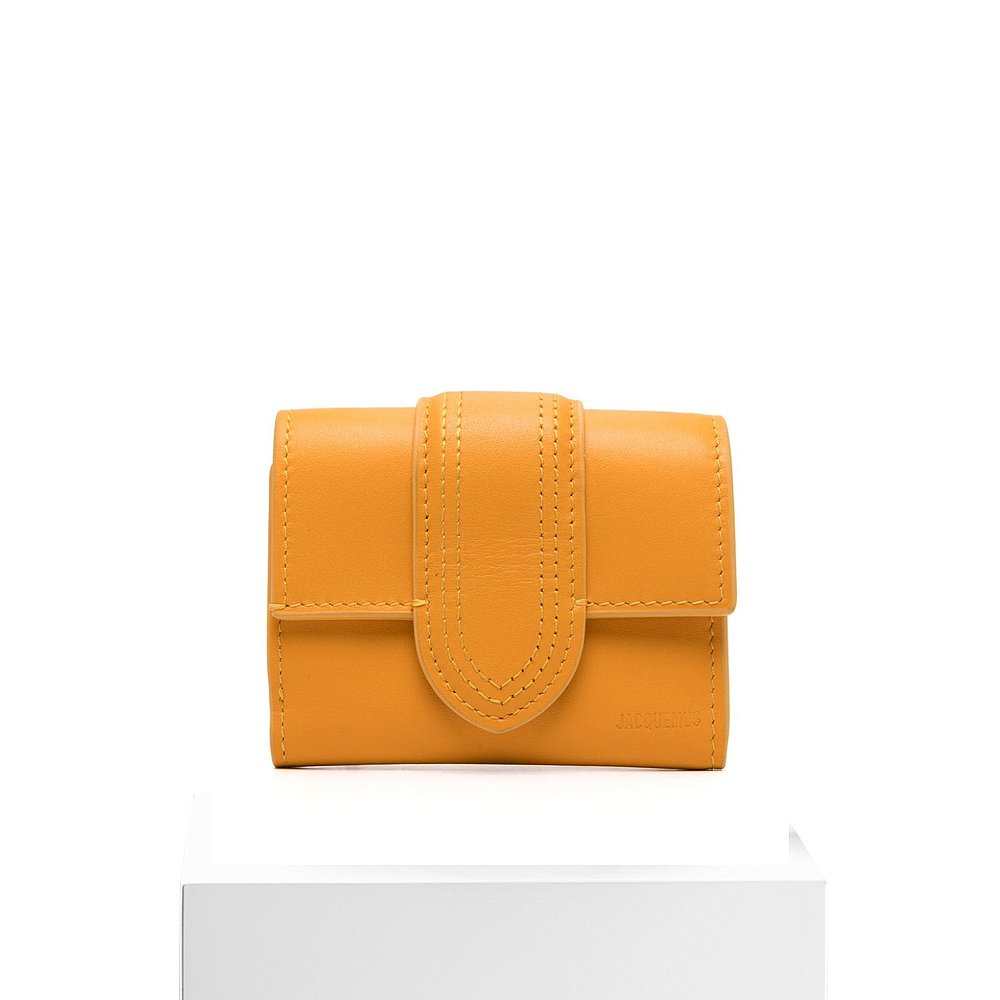 香港直邮Jacquemus 女士 JACQUEMUS Wallets Orange 钱包 233SL11 - 图3