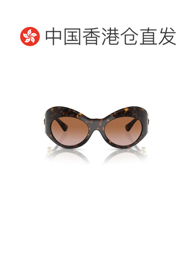 香港直邮VERSACE 女士眼镜 VE446210813 AW2025 黑色 印花渐变太