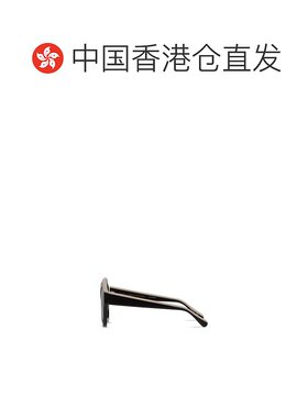 香港直邮Stella McCartney 徽标太阳镜 SC0022S SHINY BLAC