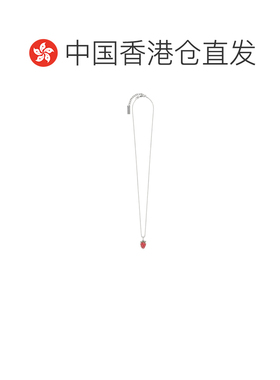 1h可退 香港直邮Saint Laurent 珐琅和金属草莓项链 859898Y1521