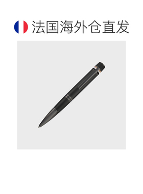 自营欧洲直邮HUGO BOSS雨果 女士黑色黄铜纹理笔身圆珠笔