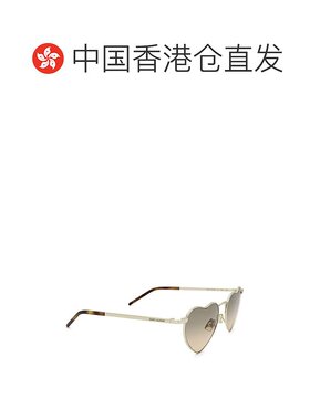 香港直邮Saint Laurent 心形镜框太阳镜 SL301
