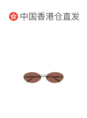 1h可退 香港直邮Gucci 古驰 女士 椭圆形框太阳镜 GG1922S