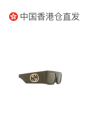 香港直邮Gucci 古驰 女士 矩形太阳镜 GG1646S green绿色 舒适时