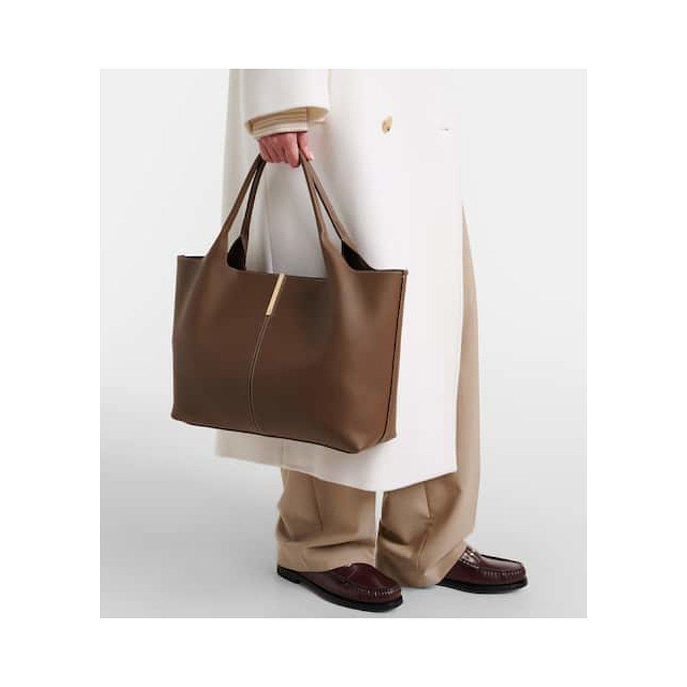 1h可退 香港直邮TOD'S 托德斯 女士 Ebr 中号皮革手提包 - 图0