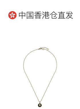 香港直邮Gucci 古驰 女士 黑色玛瑙钻石吊坠项链 YBB789340001