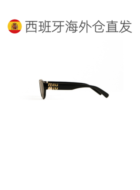 欧洲直邮miu miu/缪缪镜腿徽标logo墨镜太阳眼镜女款MUA03S