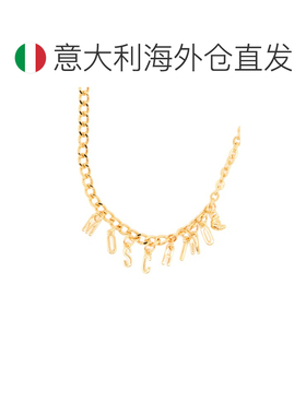 欧洲直邮MOSCHINO 女士项链 912684470606 AW2025 金色 Charms Co