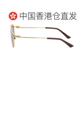 香港直邮Bottega Veneta 葆蝶家 女士 金色 Split Metal 太阳镜 B