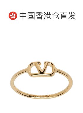 香港直邮valentino 华伦天奴 女士 VLogo Signature Metal 戒指 7