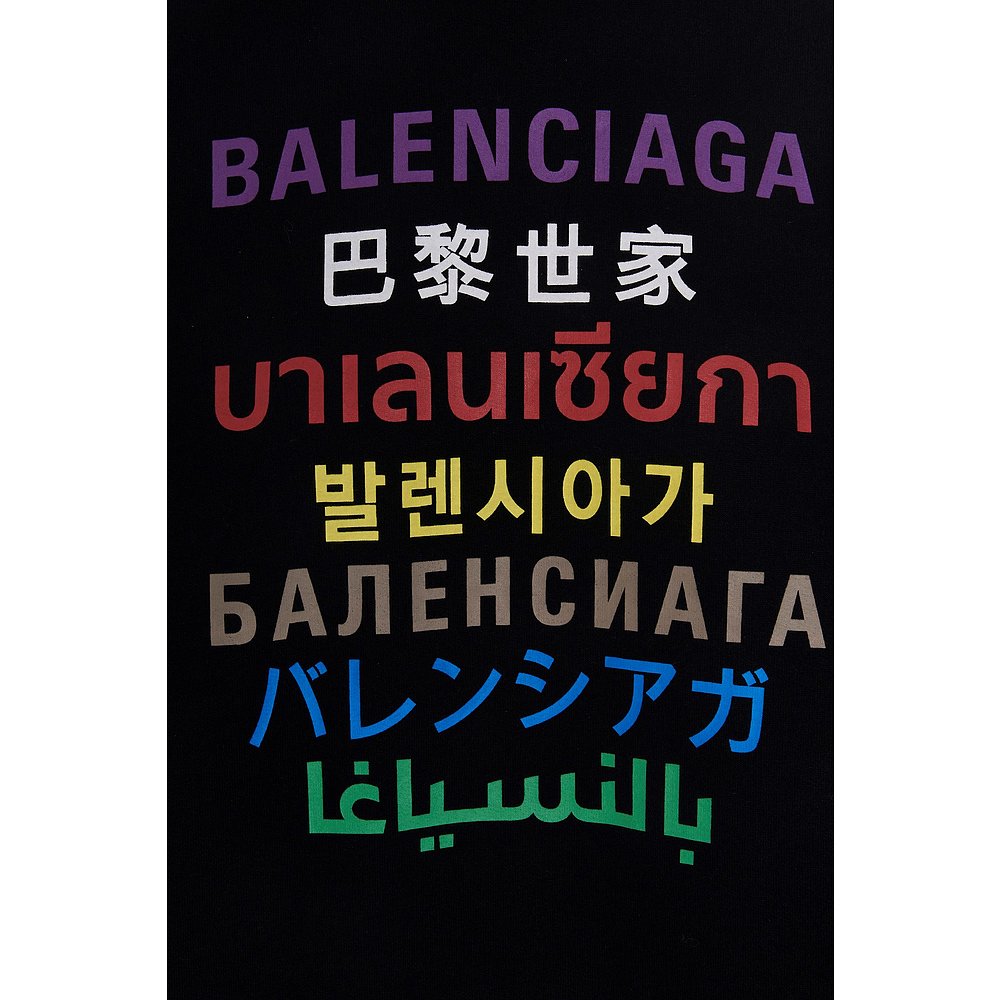 【99新未使用】香港直邮Balenciaga 巴黎世家 女士 印花卫衣 5781 - 图2