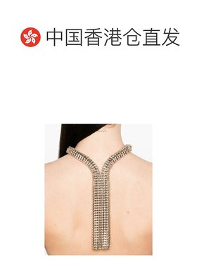 香港直邮Paco Rabanne 水钻镶嵌项链 25EBB0408MET755