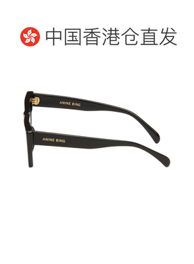 1h可退 香港直邮ANINE BING 女士 黑色 Paris 太阳镜 A1210605BLK