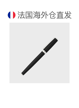 自营欧洲直邮HUGO BOSS雨果 男士黑色黄铜亮面漆钢笔