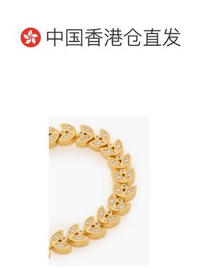 香港直邮ZIMMERMANN 女士 镀金水晶手链 5436S24GOLD