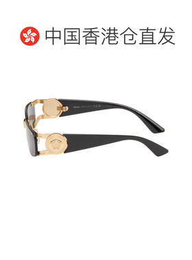 1h可退 香港直邮versace 范思哲 男士 黑色 & 金色 Medusa Honor