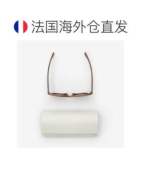 自营欧洲直邮Burberry博柏利 EKD女士棕色醋酸酯圆形太阳镜