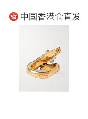 香港直邮Chloe 蔻依 女士 镀金戒指 CH26SJR02CB7