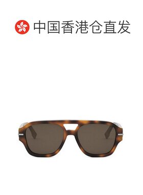 1h可退 香港直邮Fendi 芬迪 男士 眼鏡飛行員太陽眼鏡 FE40130I53