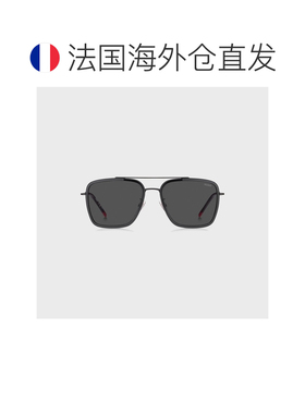 自营欧洲直邮HUGO BOSS雨果 男士深灰色柔性铰链太阳镜