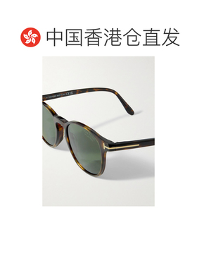 香港直邮Tom Ford 汤姆 福特 男士 Holt 圆框龟甲色醋纤太阳眼镜