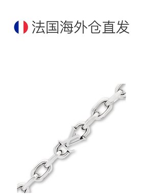 自营欧洲直邮LV路易威登 Yours系列男士钯金色金属链条手链