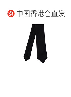 Saint Laurent 徽标丝绸罗缎领带 720095【付后1h可退】