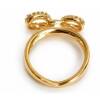 Hong Kong direct mail Salvatore Ferragamo women's ring, refundable 1 hour after payment