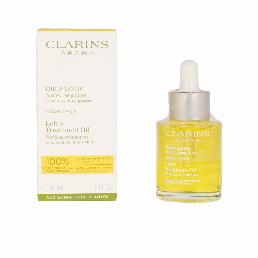 欧洲直邮Clarins娇韵诗新版莲花三檀植物精萃舒颜面部护理油 30ml