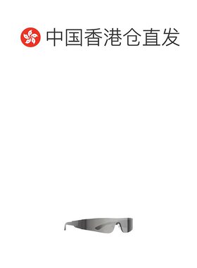 1h可退 香港直邮Balenciaga 巴黎世家 女士 Mono 方形太阳眼镜(银