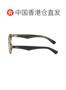 1h可退 香港直邮Burberry 巴宝莉 男士 黑色太阳镜 0BE4447D41218