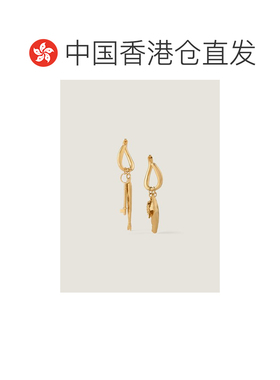 Givenchy Lucky Charms不对称金属耳环 BF1170F03U【付后1h可退】