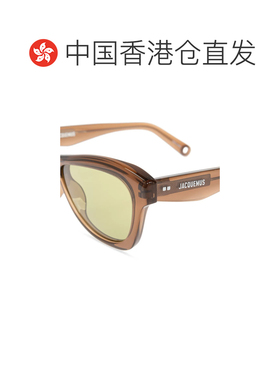香港直邮JACQUEMUS 女士眼镜 JAC59C2SUN SS2025 黄色 全框太阳镜