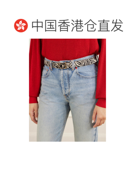 Isabel Marant 斑马纹胎牛毛腰带 CE467CFAD4B06A 【付后1h可退】