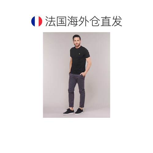 Lyle & Scott  FAFARLIBE 男士服装短袖T恤 TS400VOG-Z86 - 图1