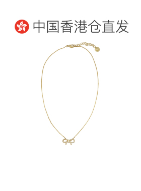 香港直邮Salvatore Ferragamo 菲拉格慕 女士 蝴蝶结吊坠项链 079
